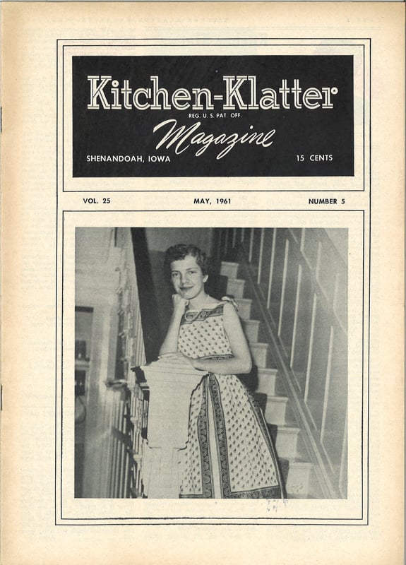 Kitchen-Klatter Magazine Cover