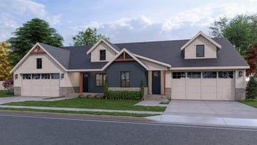 Brio townhome rendering