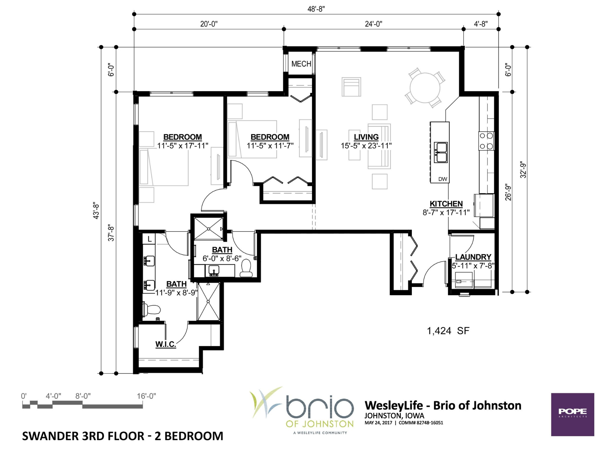 Brio Floorplan - Swander 3rd 2bed