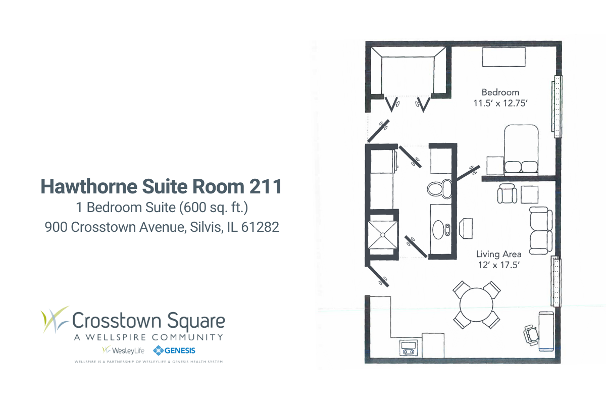Hawthorne Suite Room 211