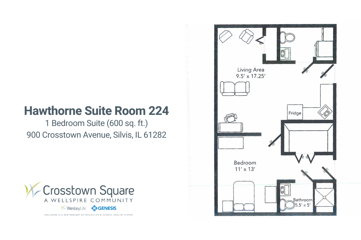 Hawthorne Suite Room 224