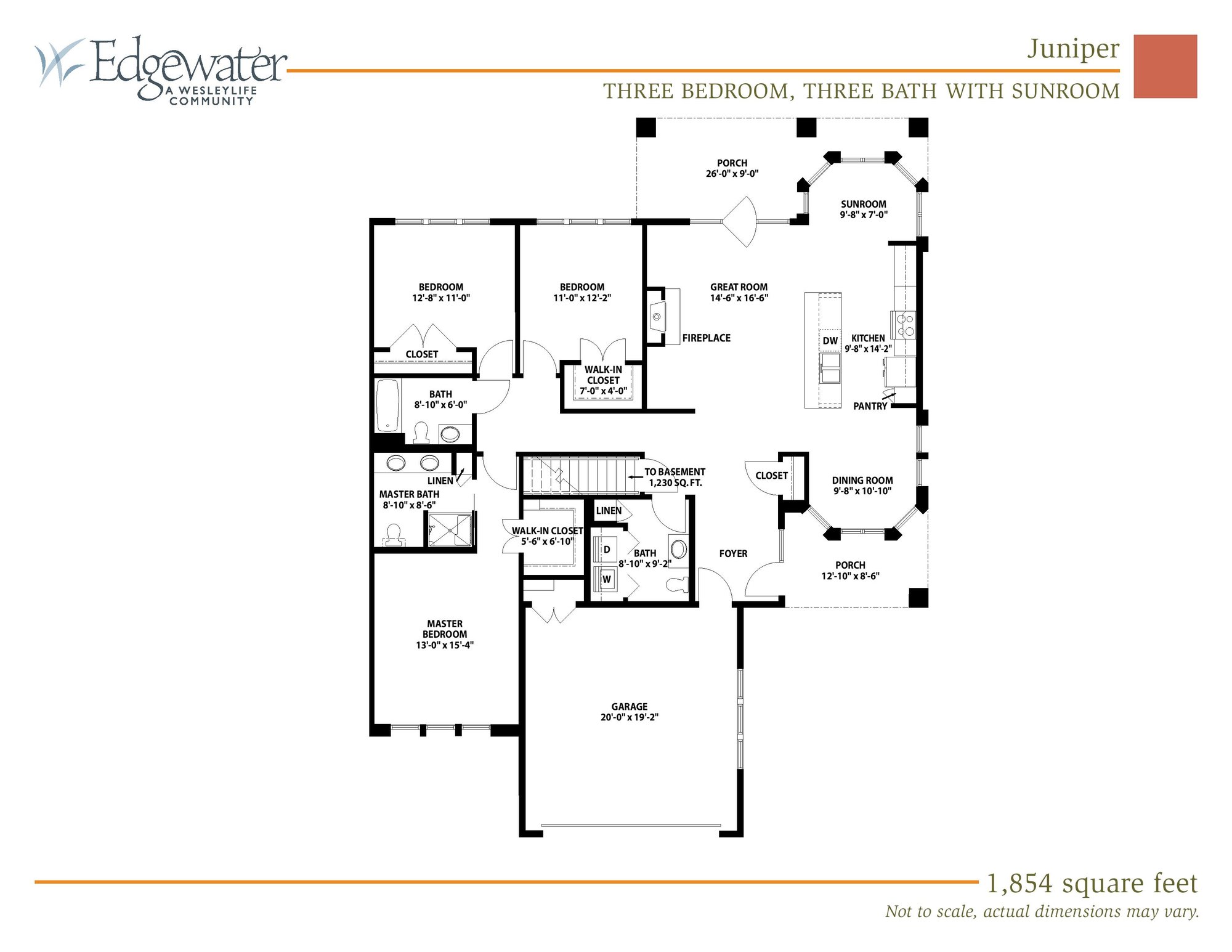 Juniper Floor Plan