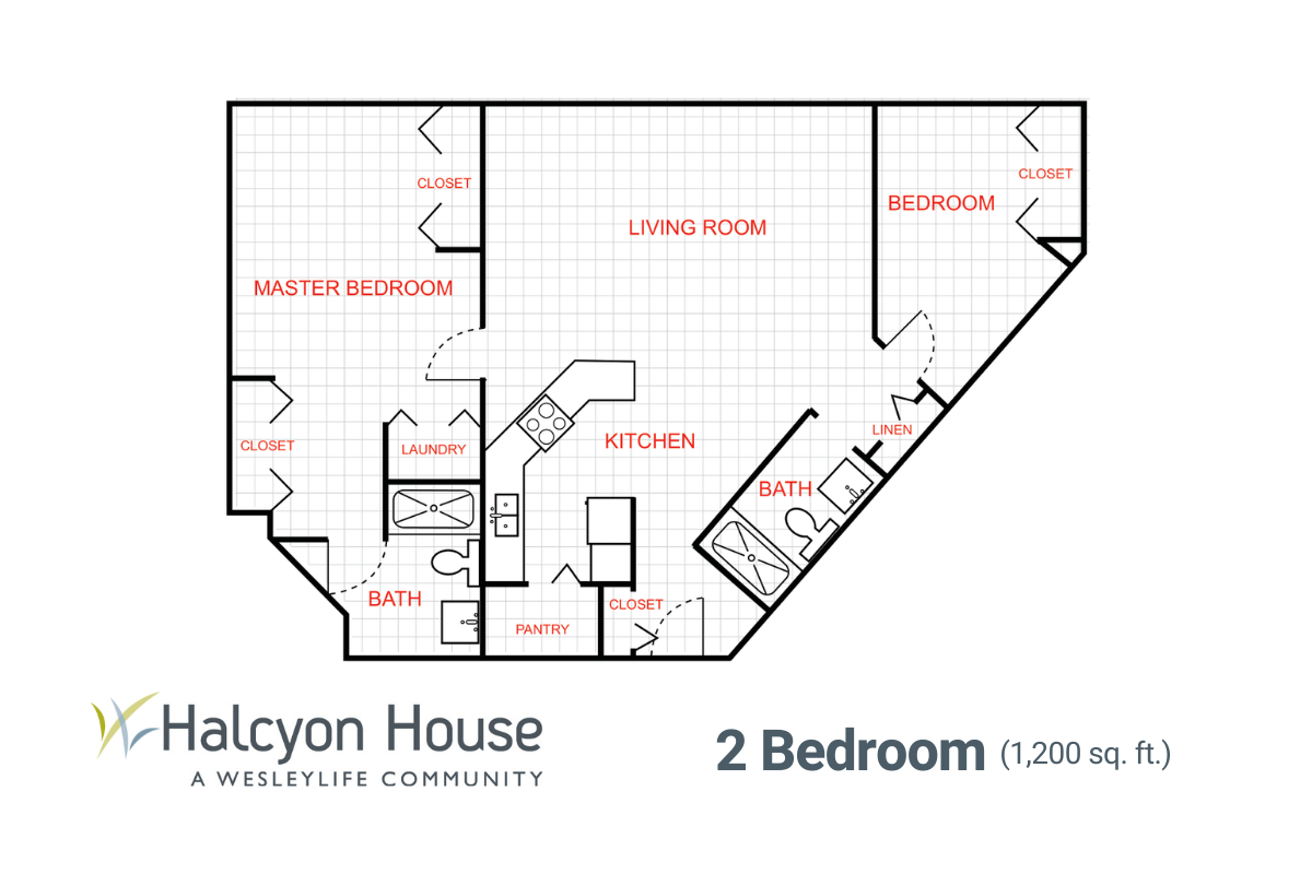 Floor plans 2 bedroom