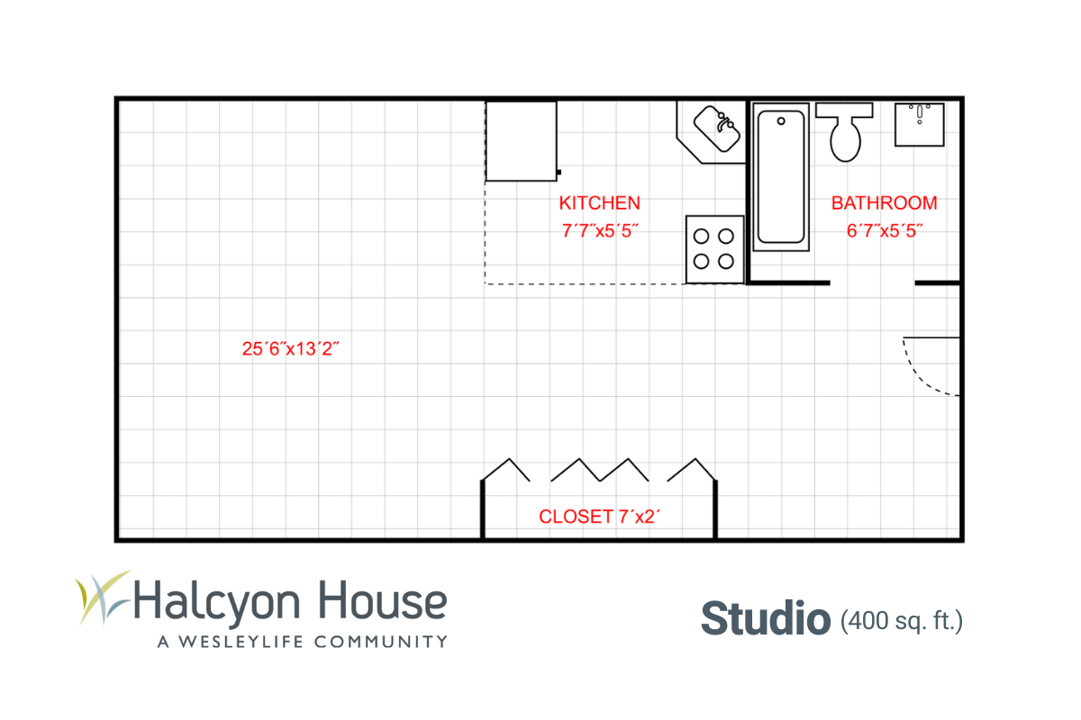 Studio floor plans