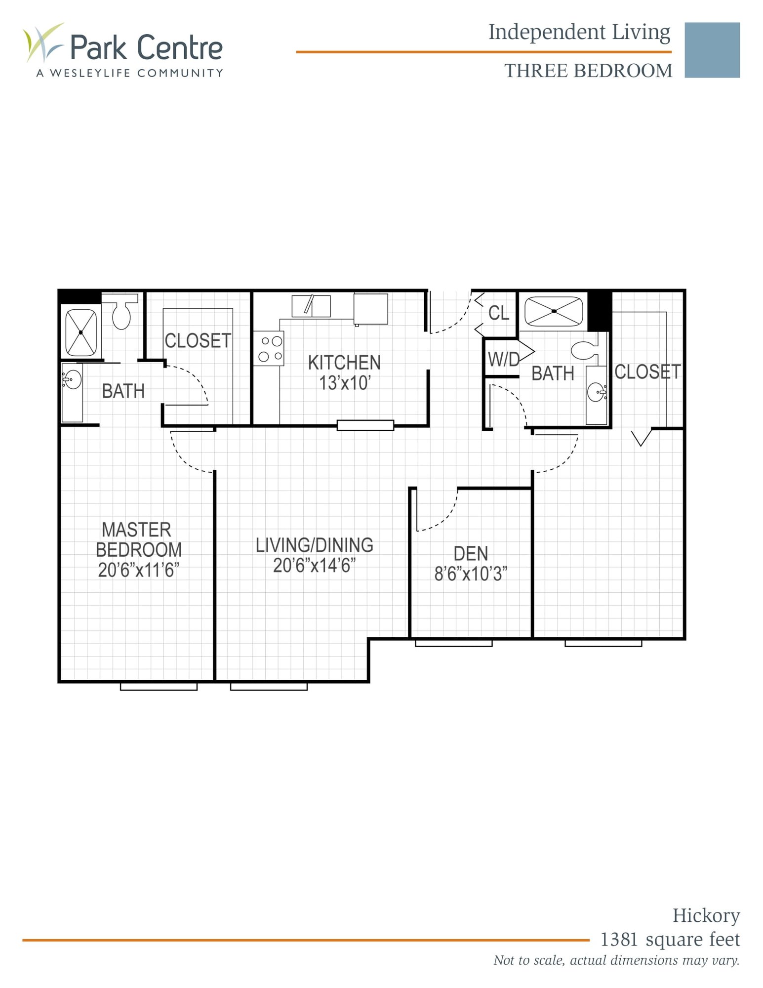 Hickory floor plans