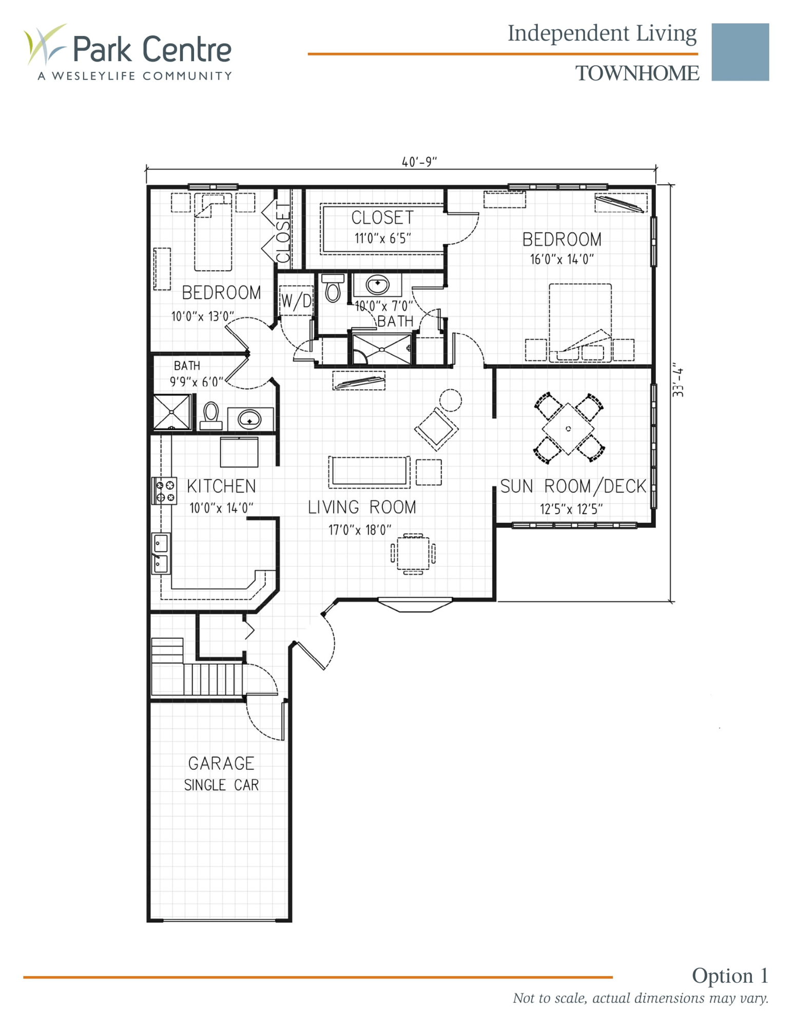 Townhome floor plans