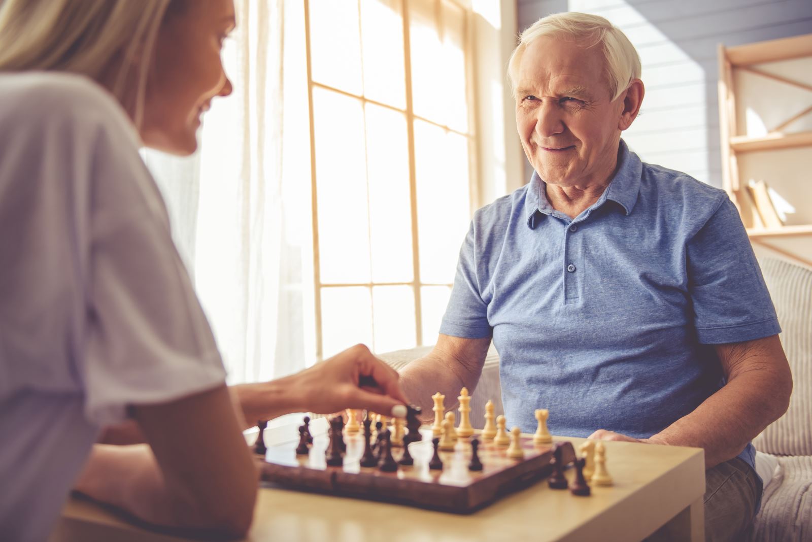 playing chess