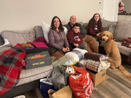 Leanne and family