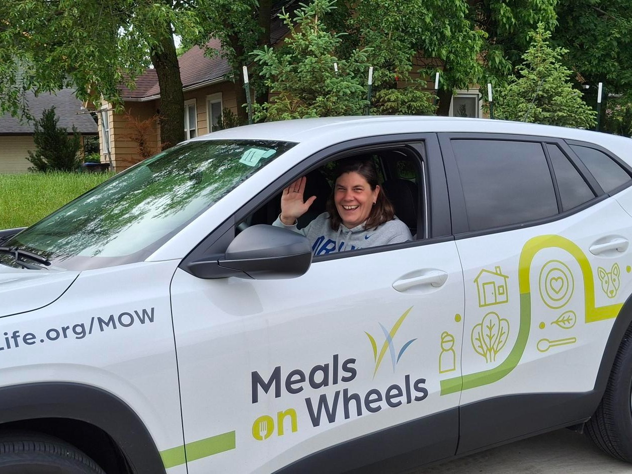 WesleyLife Meals on Wheels delivery vehicle