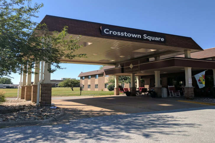 Front entrance to Crosstown Square