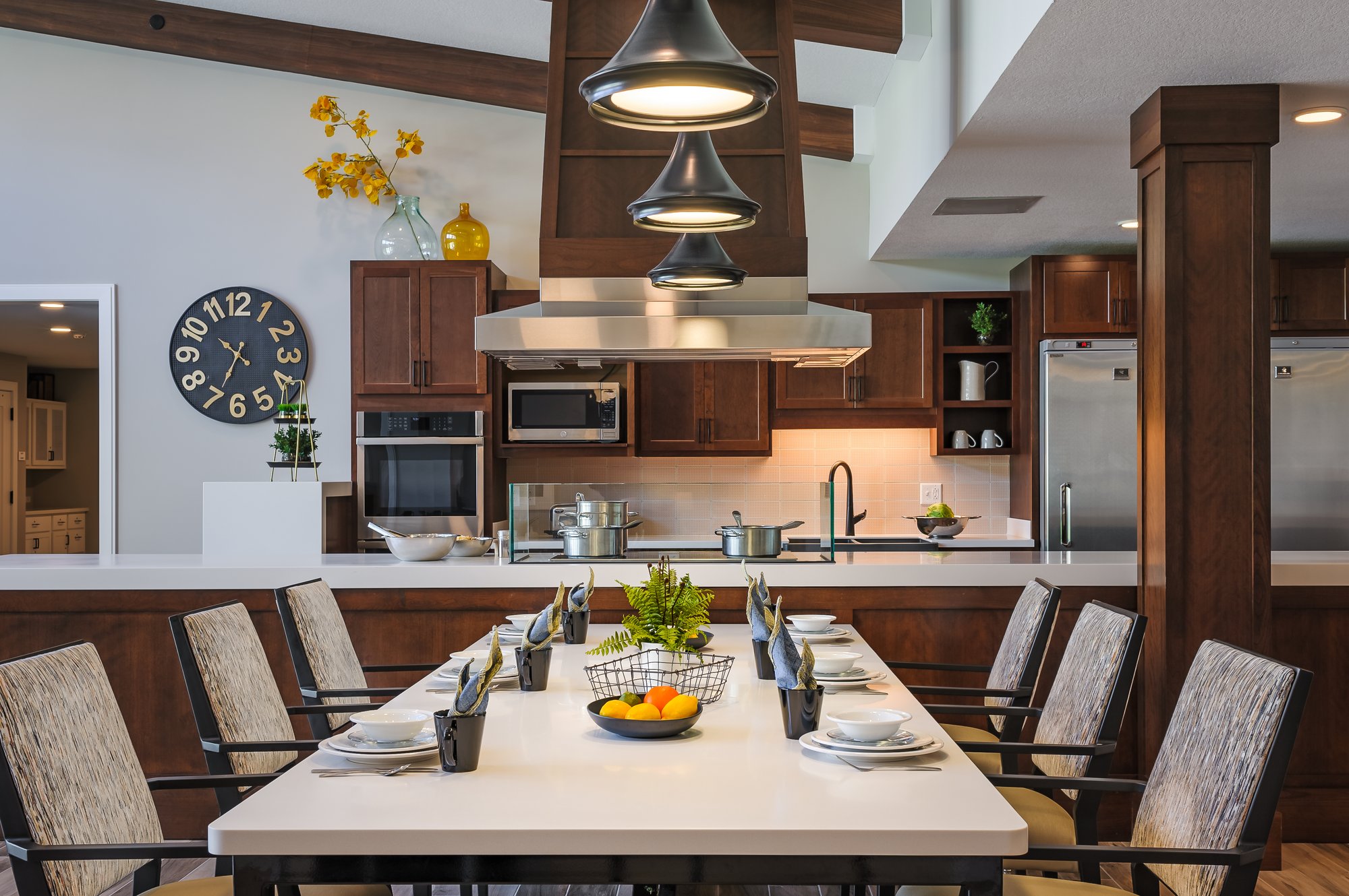 modern and cozy kitchen