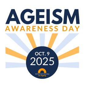 ageism awareness day 2025 logo