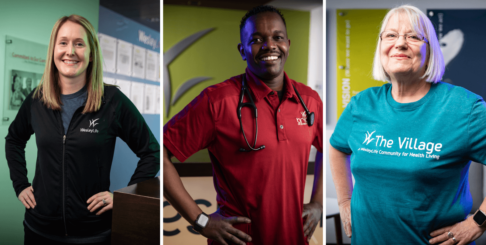 Staff Smiling